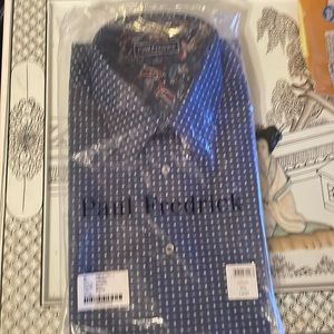 Dress shirt by Paul Fredrick large size fit for you